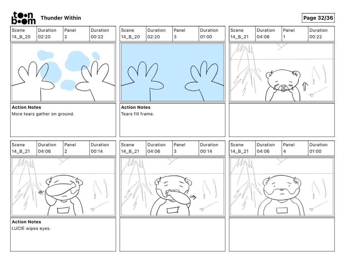 Thunder Within storyboard frame 32